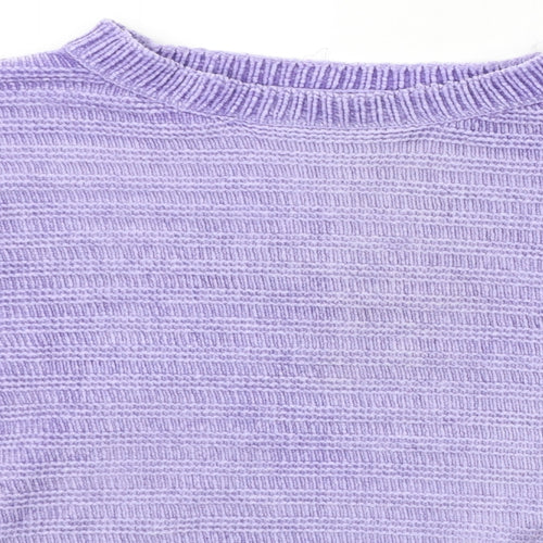 George Womens Purple   Pullover Jumper Size S