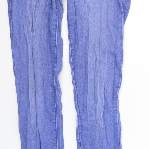 deniem co Womens Blue   Skinny Jeans Size 12 L29 in
