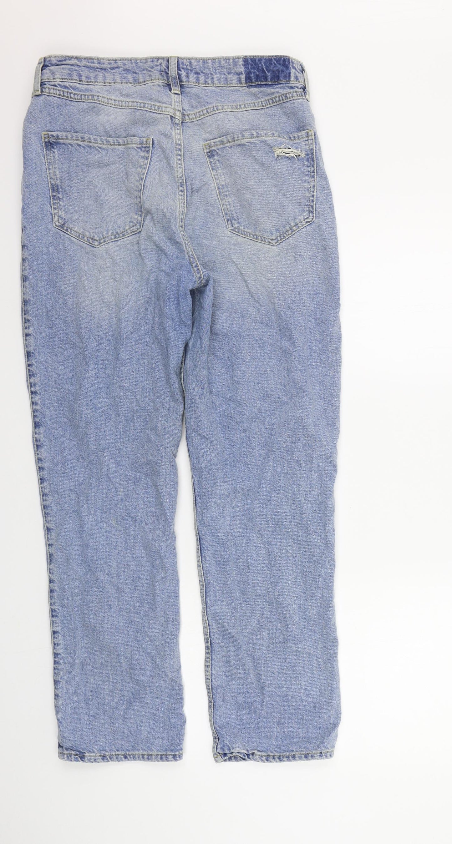 River Island Womens Blue   Straight Jeans Size 12 L29 in
