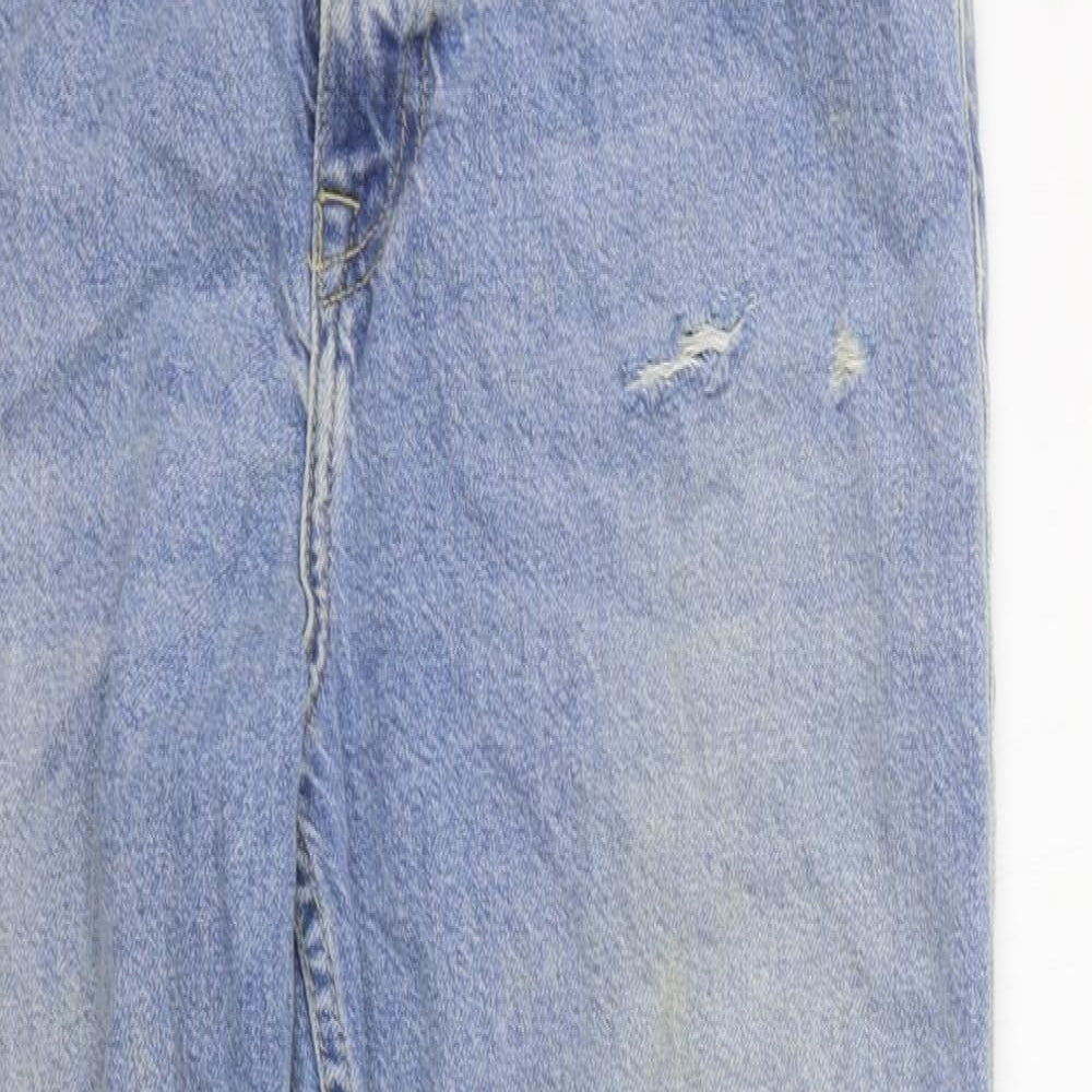 River Island Womens Blue   Straight Jeans Size 12 L29 in