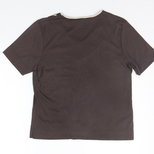 TIGI Womens Grey   Basic T-Shirt Size 12