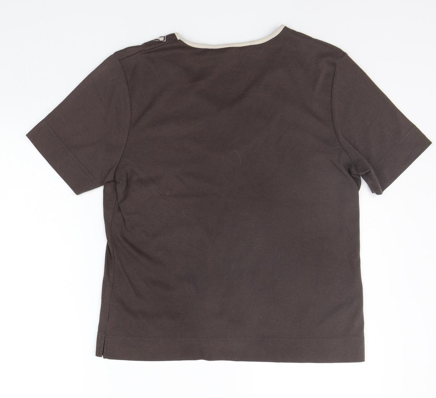 TIGI Womens Grey   Basic T-Shirt Size 12