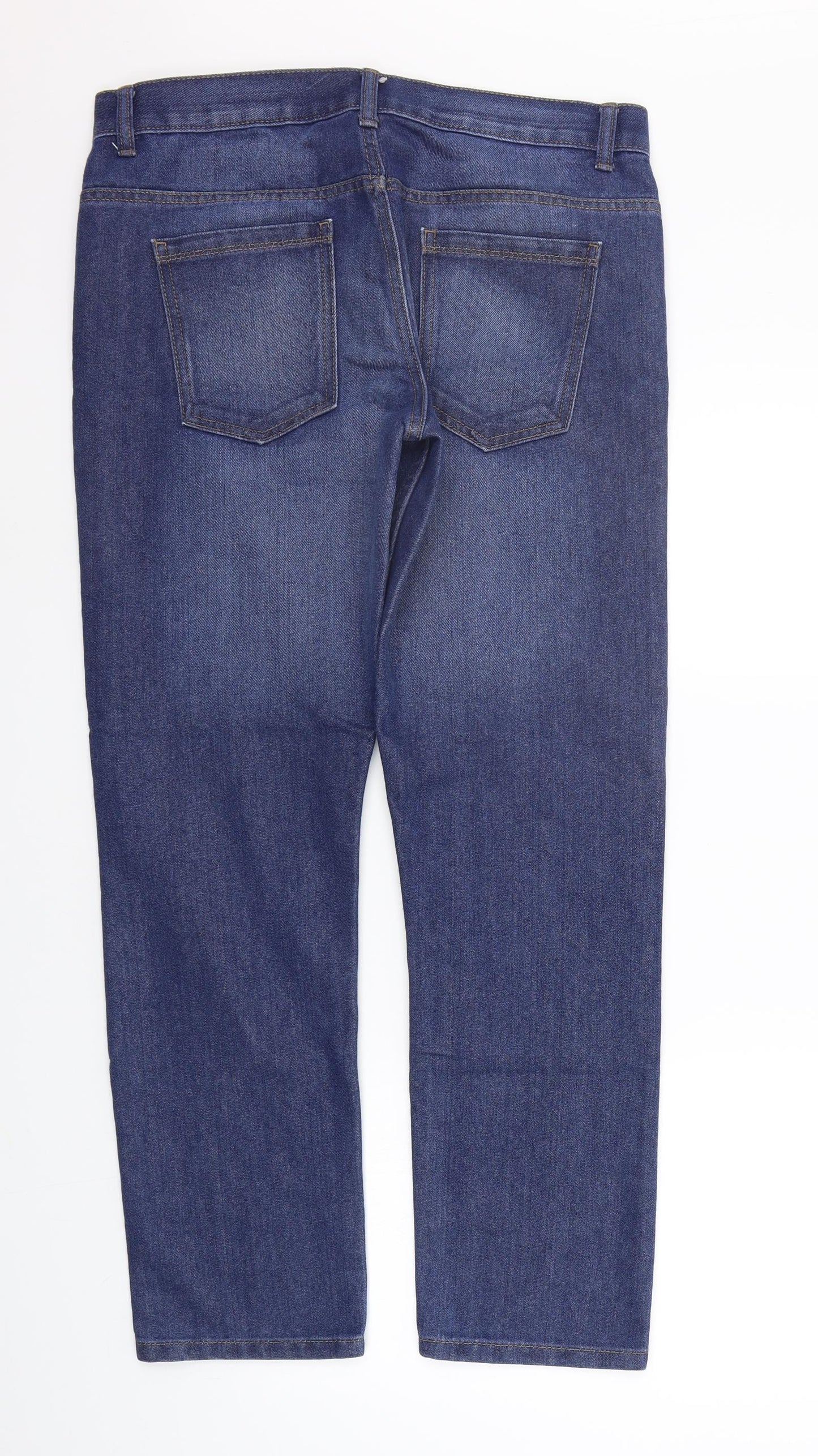 deniem co Womens Blue   Straight Jeans Size 32 L30 in
