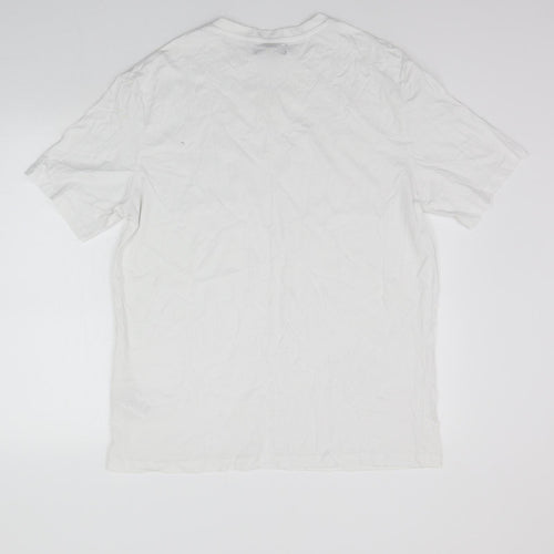 Atlasformen Womens White   Basic T-Shirt Size L