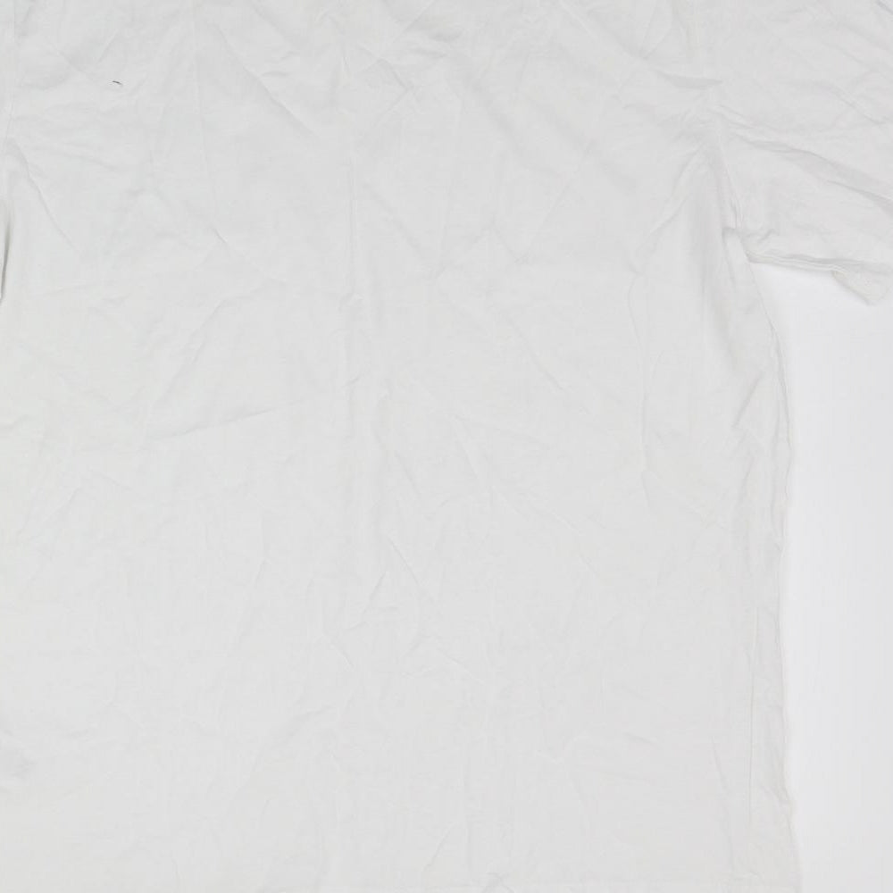 Atlasformen Womens White   Basic T-Shirt Size L