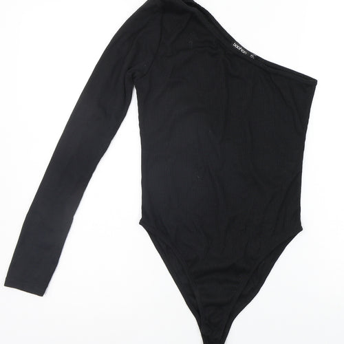 Boohoo Womens Black   Jumpsuit One-Piece Size 8