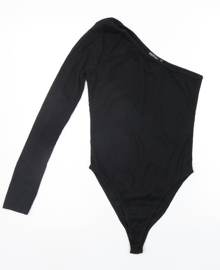 Boohoo Womens Black Jumpsuit One-Piece Size 8
