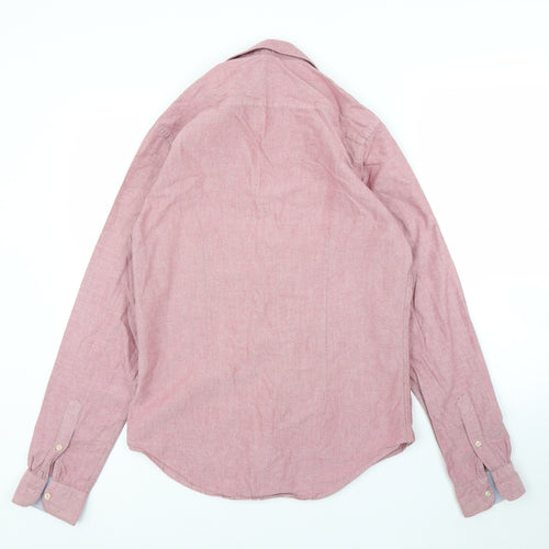 Zara Mens Purple    Button-Up Size M