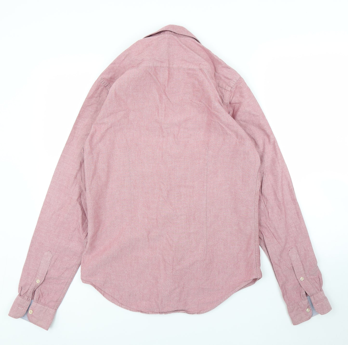 Zara Mens Purple    Button-Up Size M