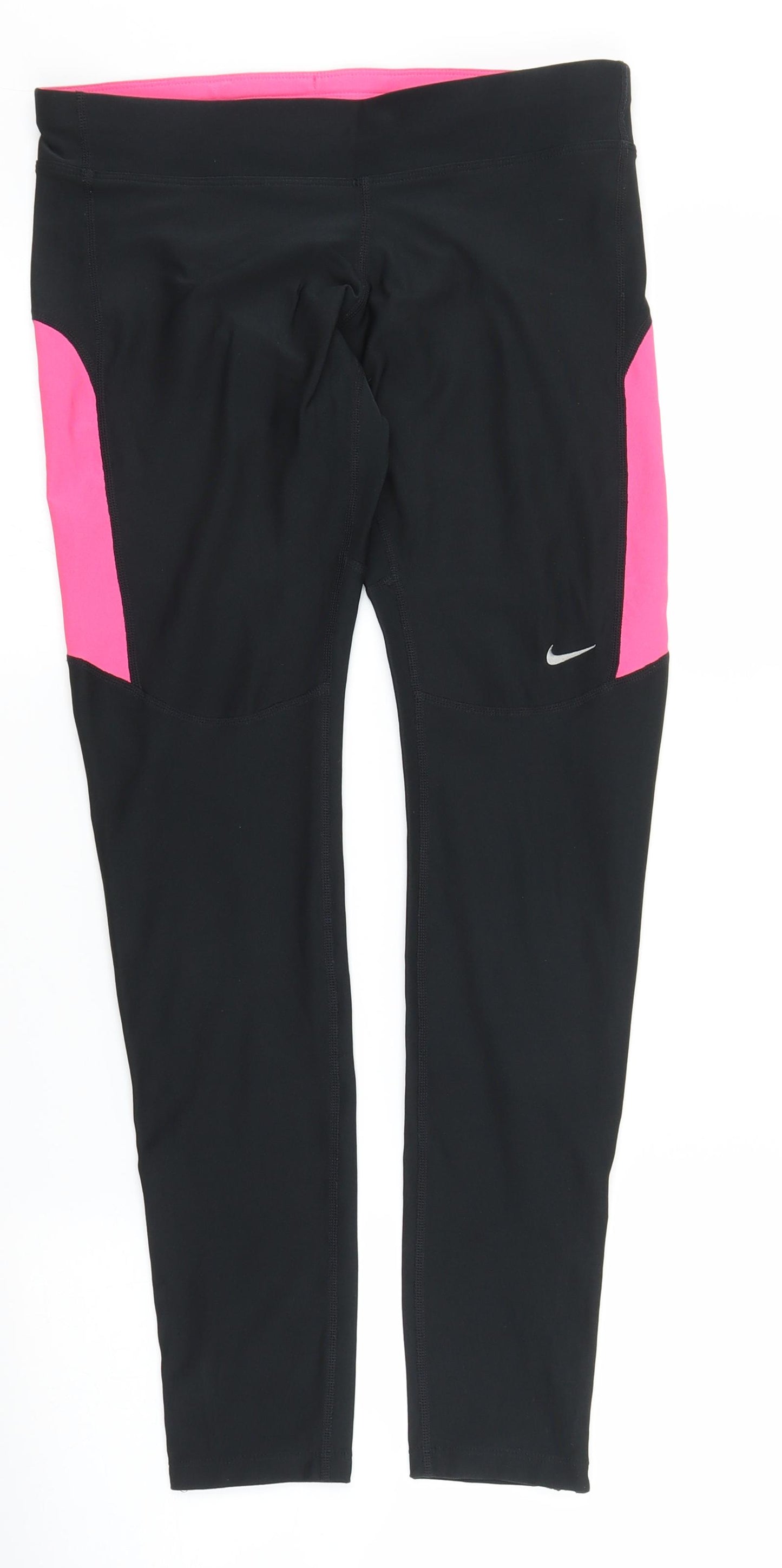 Nike Womens Black   Compression Leggings Size M L24 in