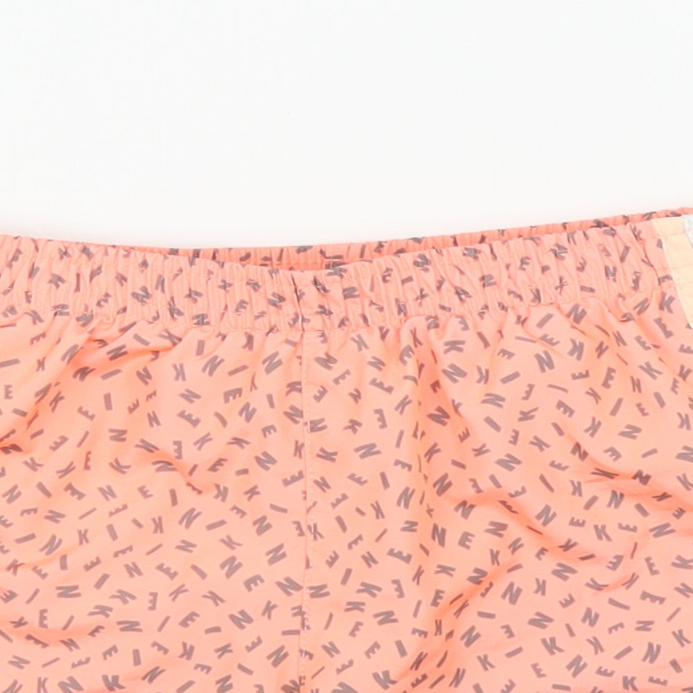 Nike Girls Orange   Sweat Shorts Size 6 Years