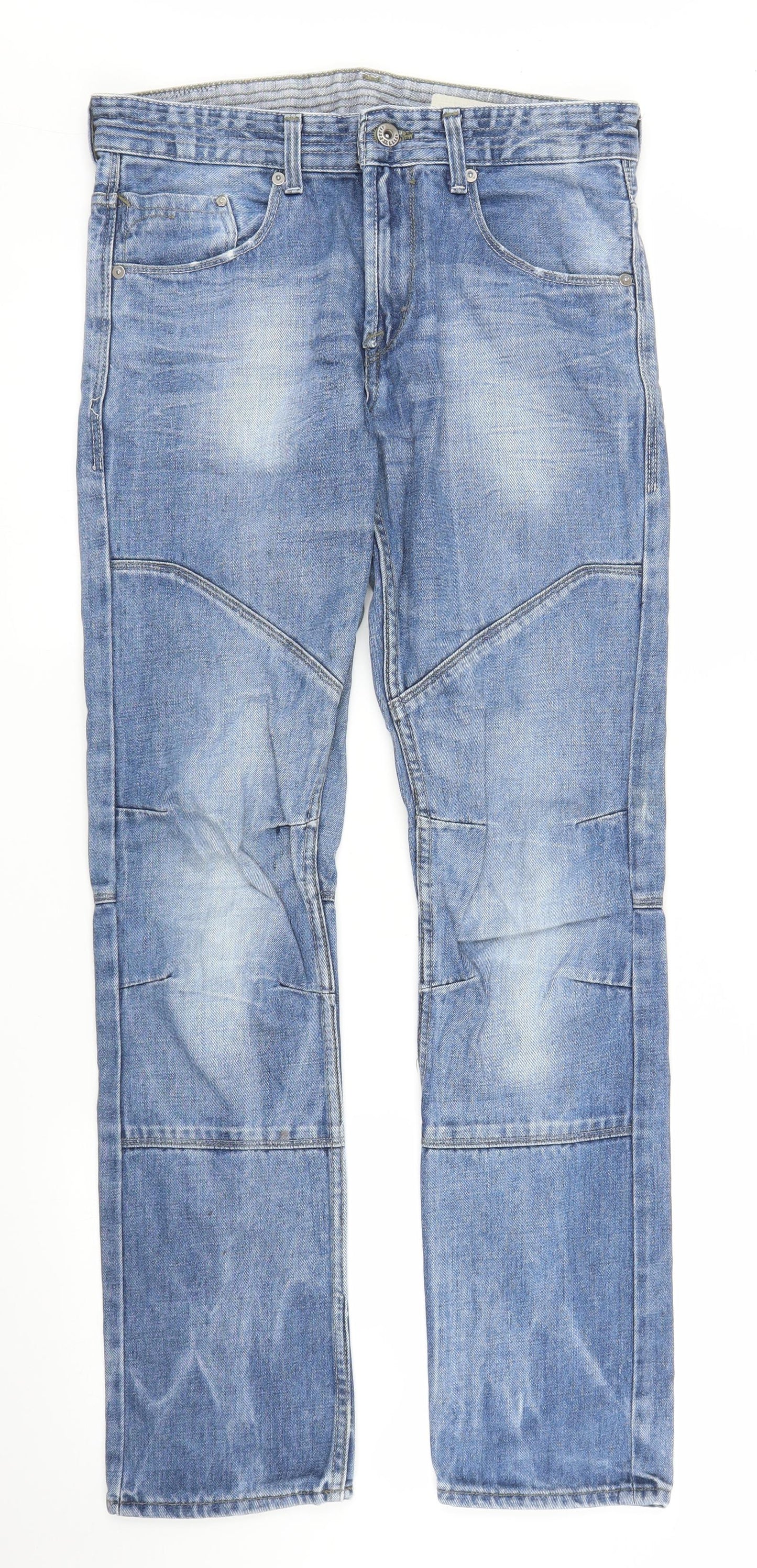 H&M Boys Blue  Denim Straight Jeans Size 14 Years