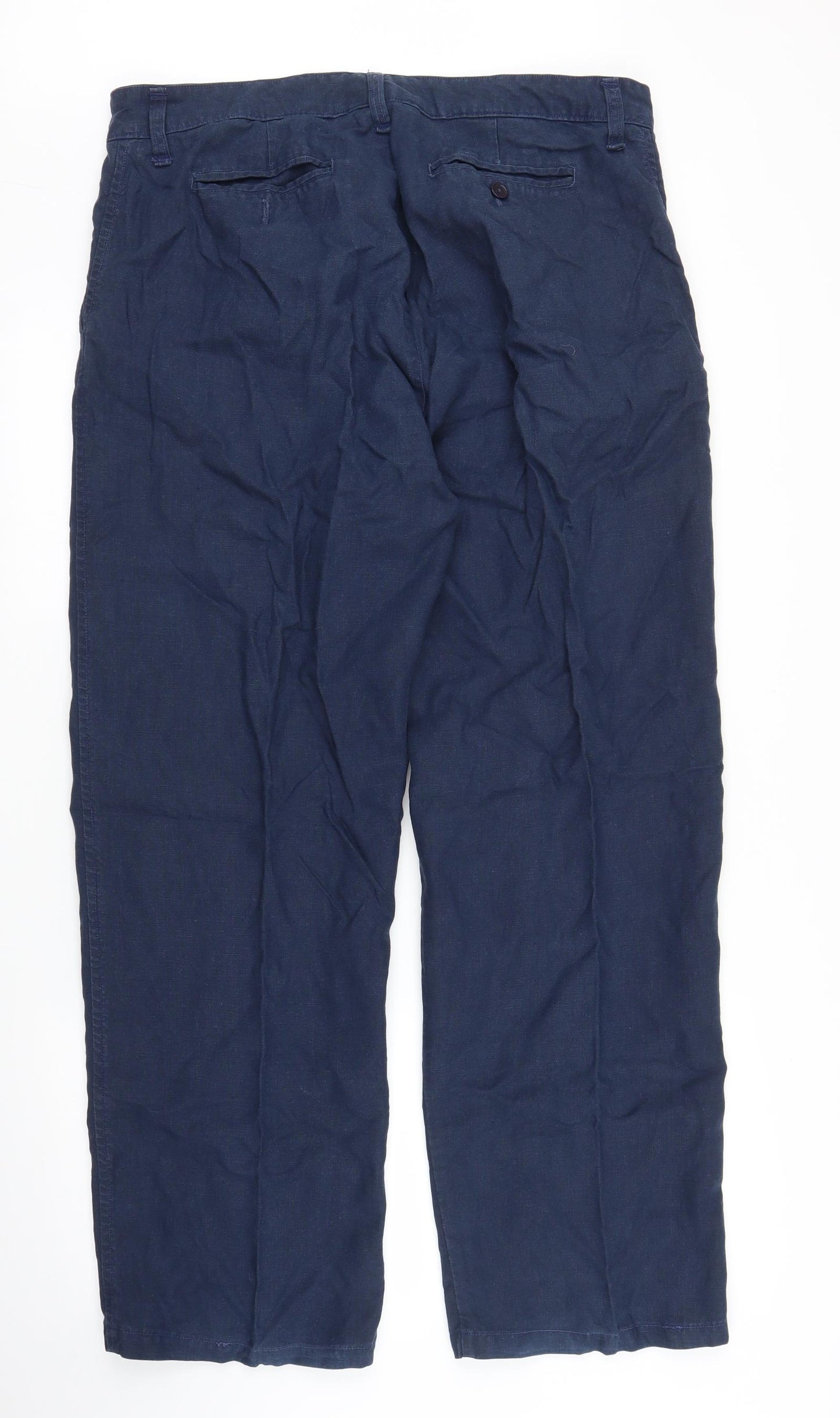 Preworn Womens Blue   Carpenter Trousers Size 32 in L29 in