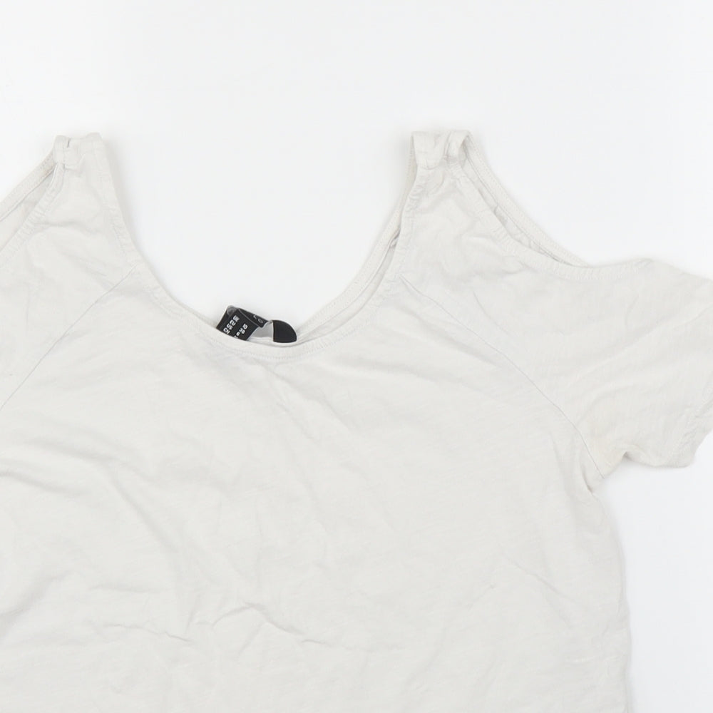 New Look Womens White   Basic Blouse Size 10