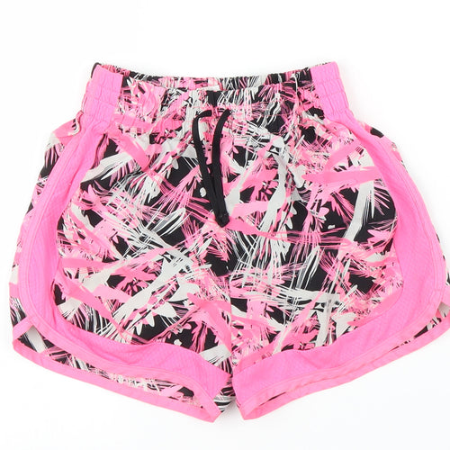 George Girls Pink   Sweat Shorts Size 6 Years
