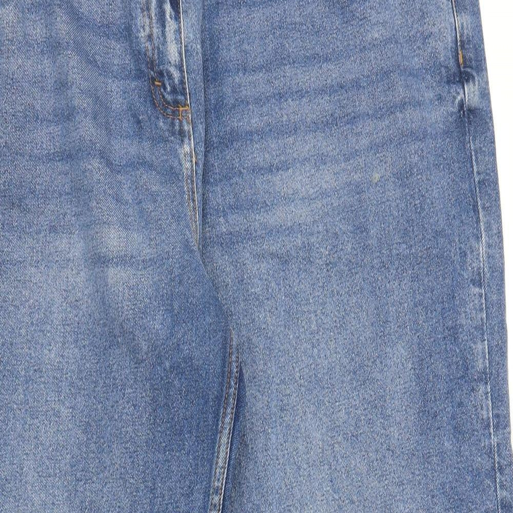 NEXT Womens Blue  Denim Straight Jeans Size 20 L27 in