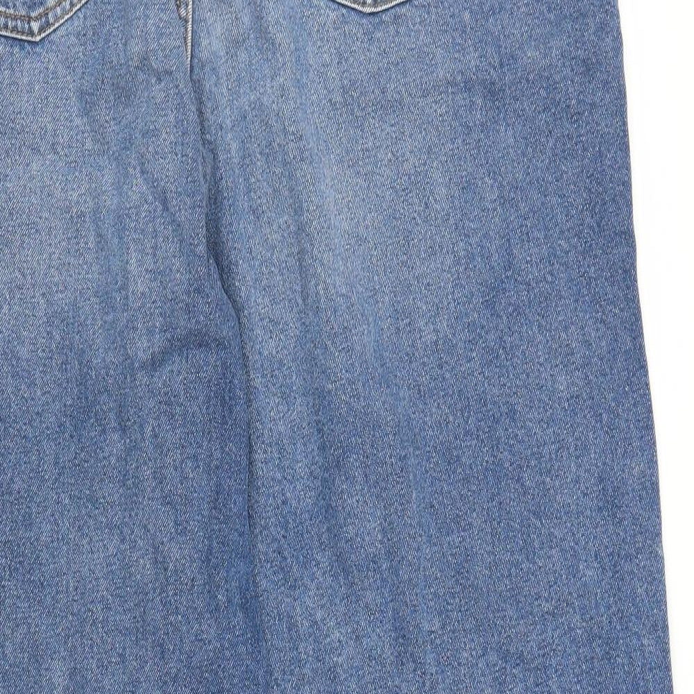 NEXT Womens Blue  Denim Straight Jeans Size 20 L27 in