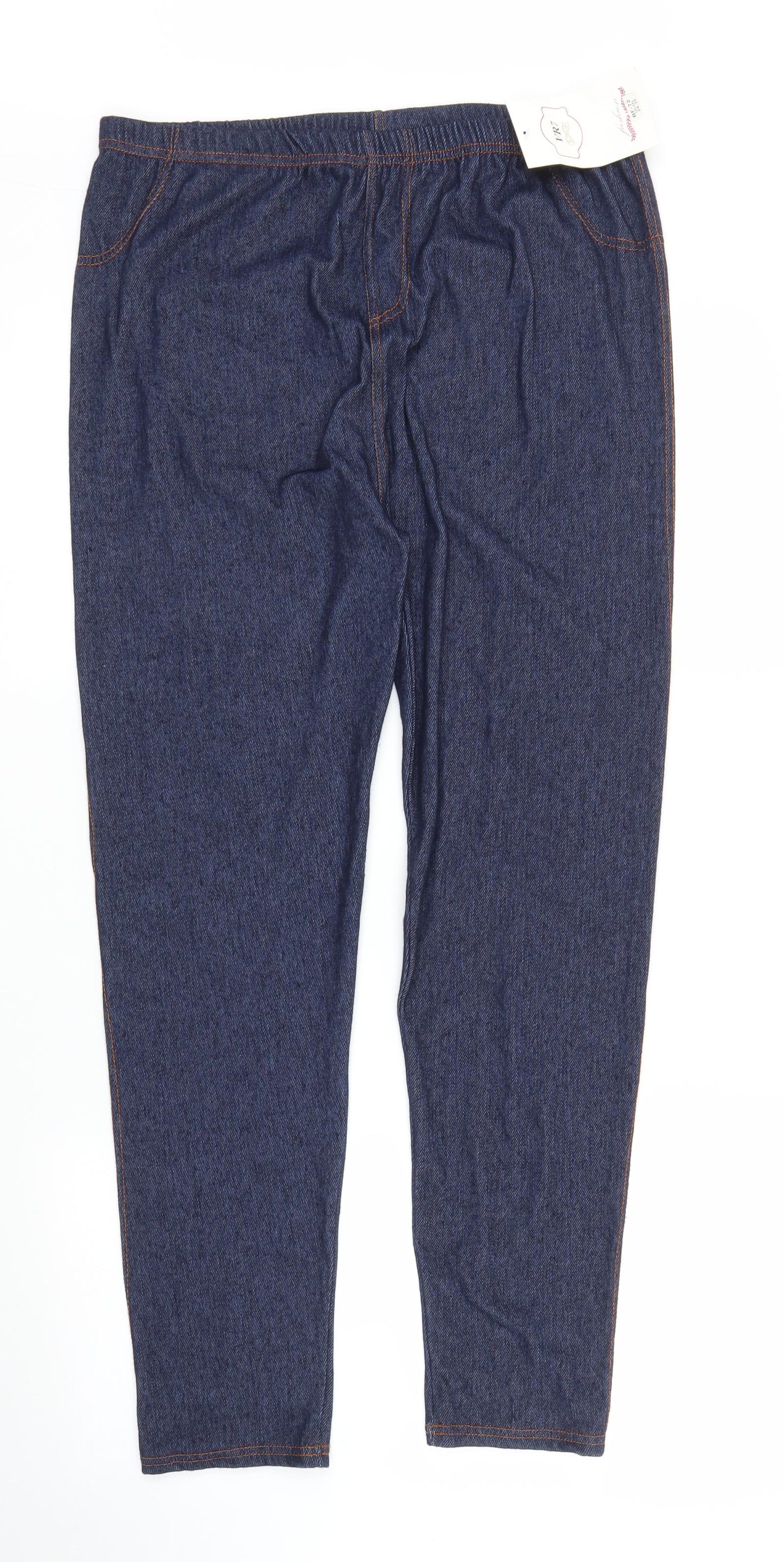VR7 Womens Blue   Carrot Leggings Size 24 L26 in