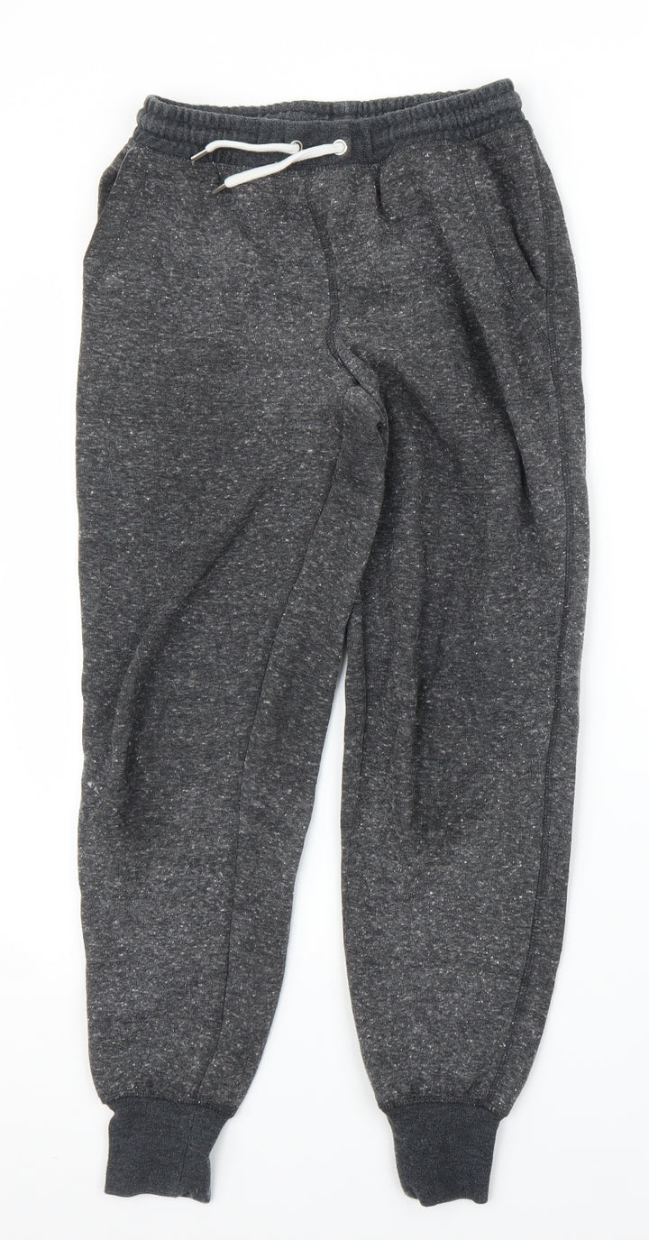 Topshop Womens Grey Sweatpants Trousers Size 6 L24 in