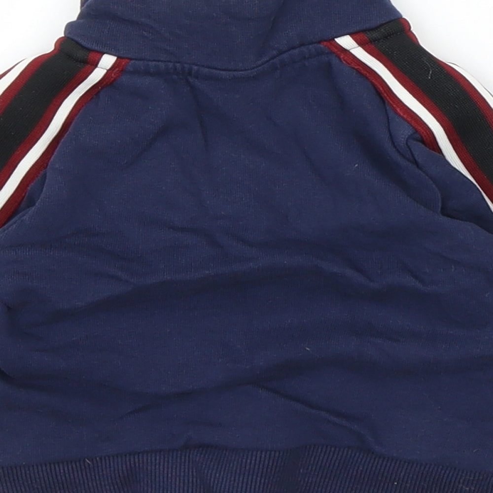 Debenhams Baby Blue   Full Zip Jumper Size 3-6 Months
