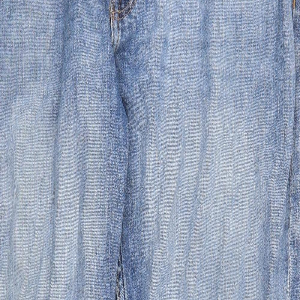 H&M Mens Blue  Denim Straight Jeans Size 38 in L32 in