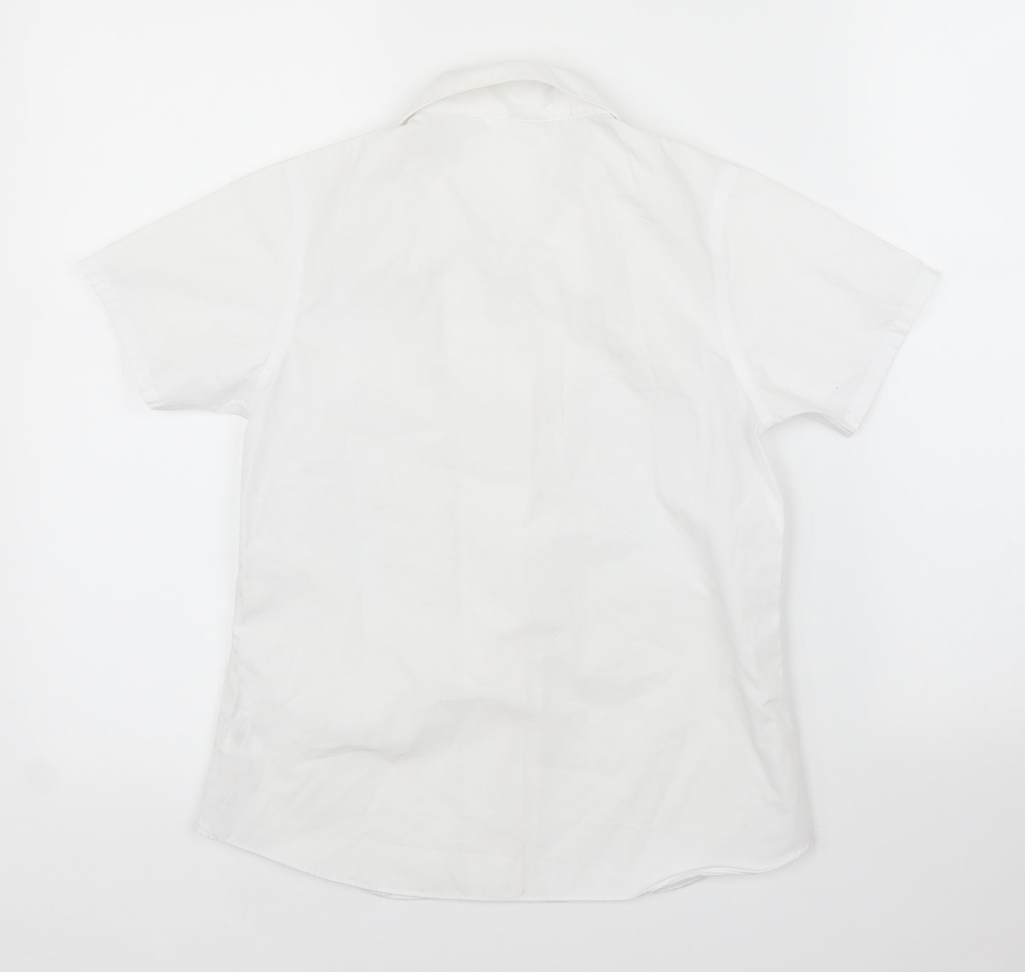 John Lewis Girls White   Basic Button-Up Size 11 Years