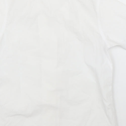 John Lewis Girls White   Basic Button-Up Size 11 Years