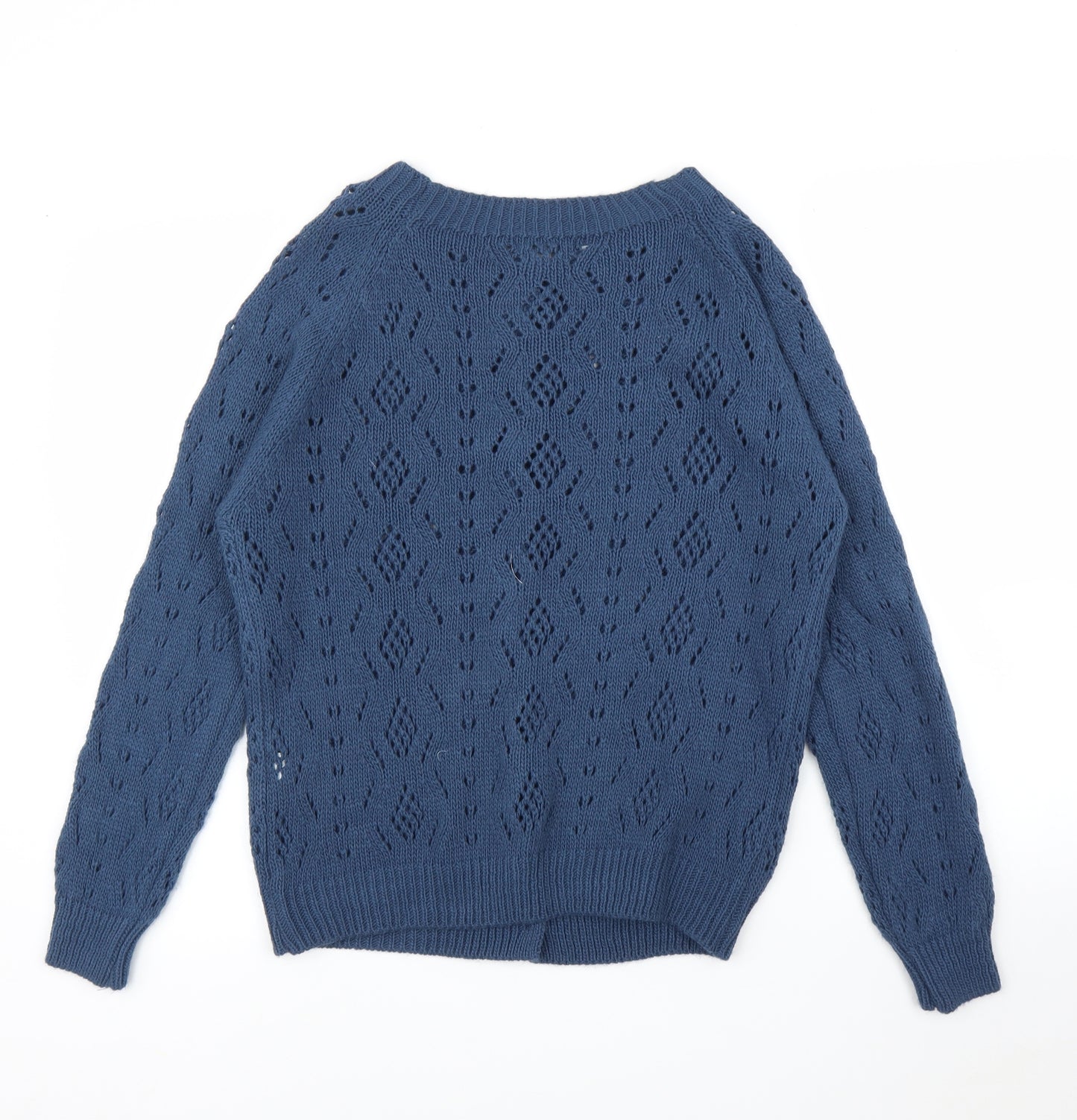 Boohoo Womens Blue   Cardigan Jumper Size M
