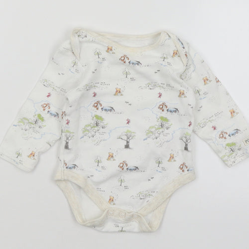 Disney Baby Baby White   Basic T-Shirt Size 6-9 Months  - Winnie the Pooh
