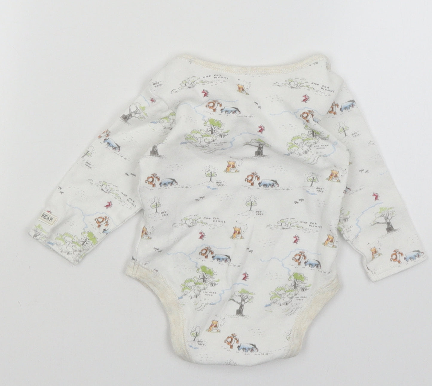 Disney Baby Baby White   Basic T-Shirt Size 6-9 Months  - Winnie the Pooh