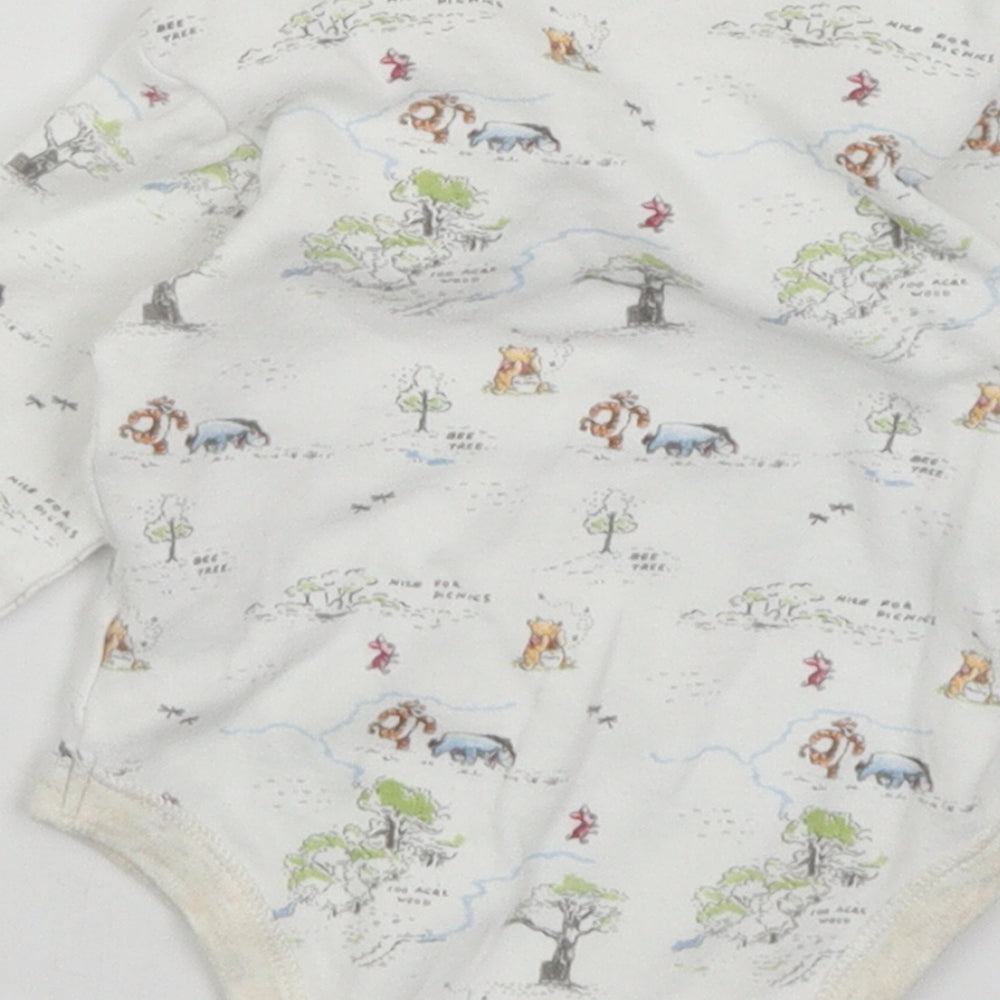 Disney Baby Baby White   Basic T-Shirt Size 6-9 Months  - Winnie the Pooh
