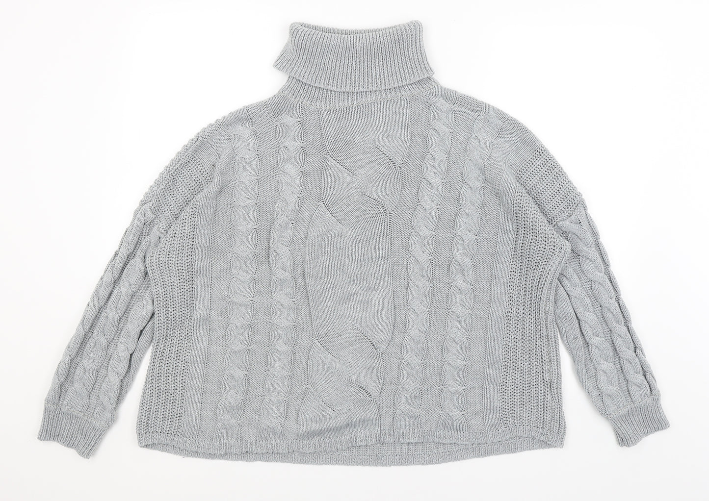 AX Paris Womens Grey   Pullover Jumper Size M