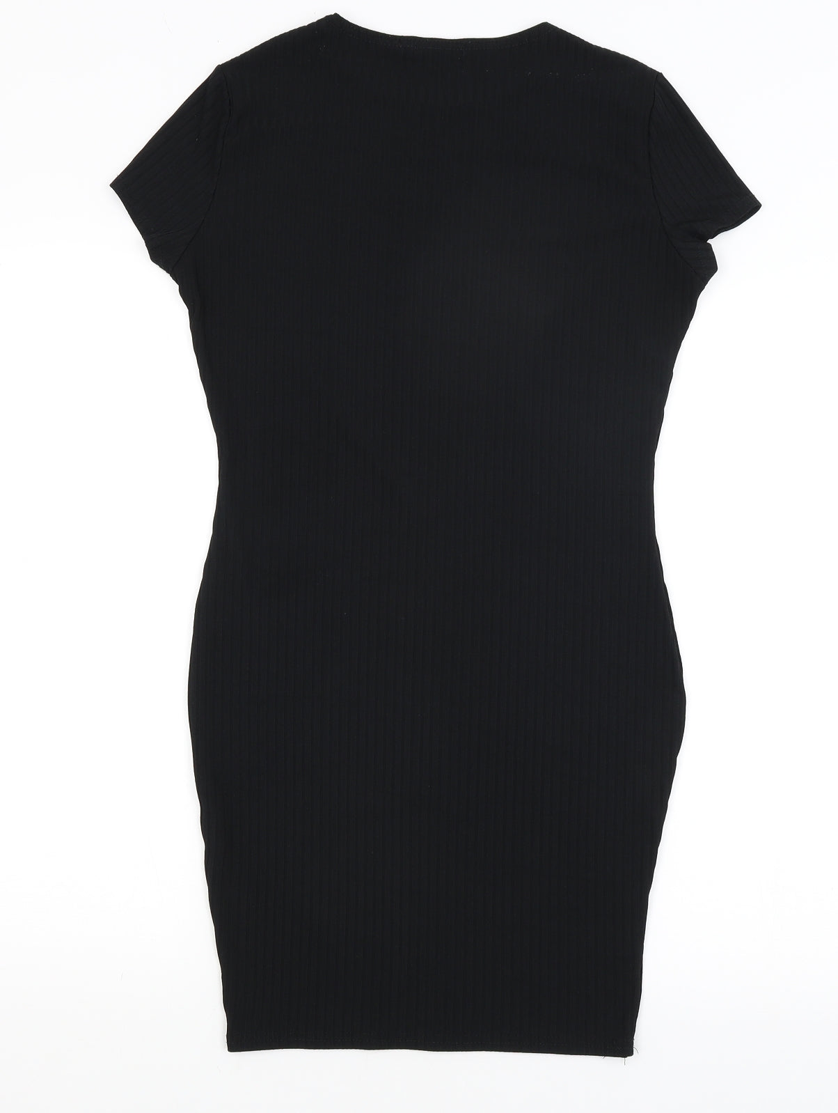 Boohoo Womens Black   Pencil Dress  Size 12