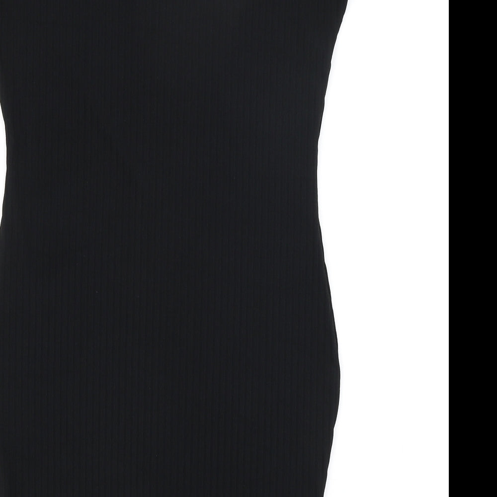 Boohoo Womens Black   Pencil Dress  Size 12