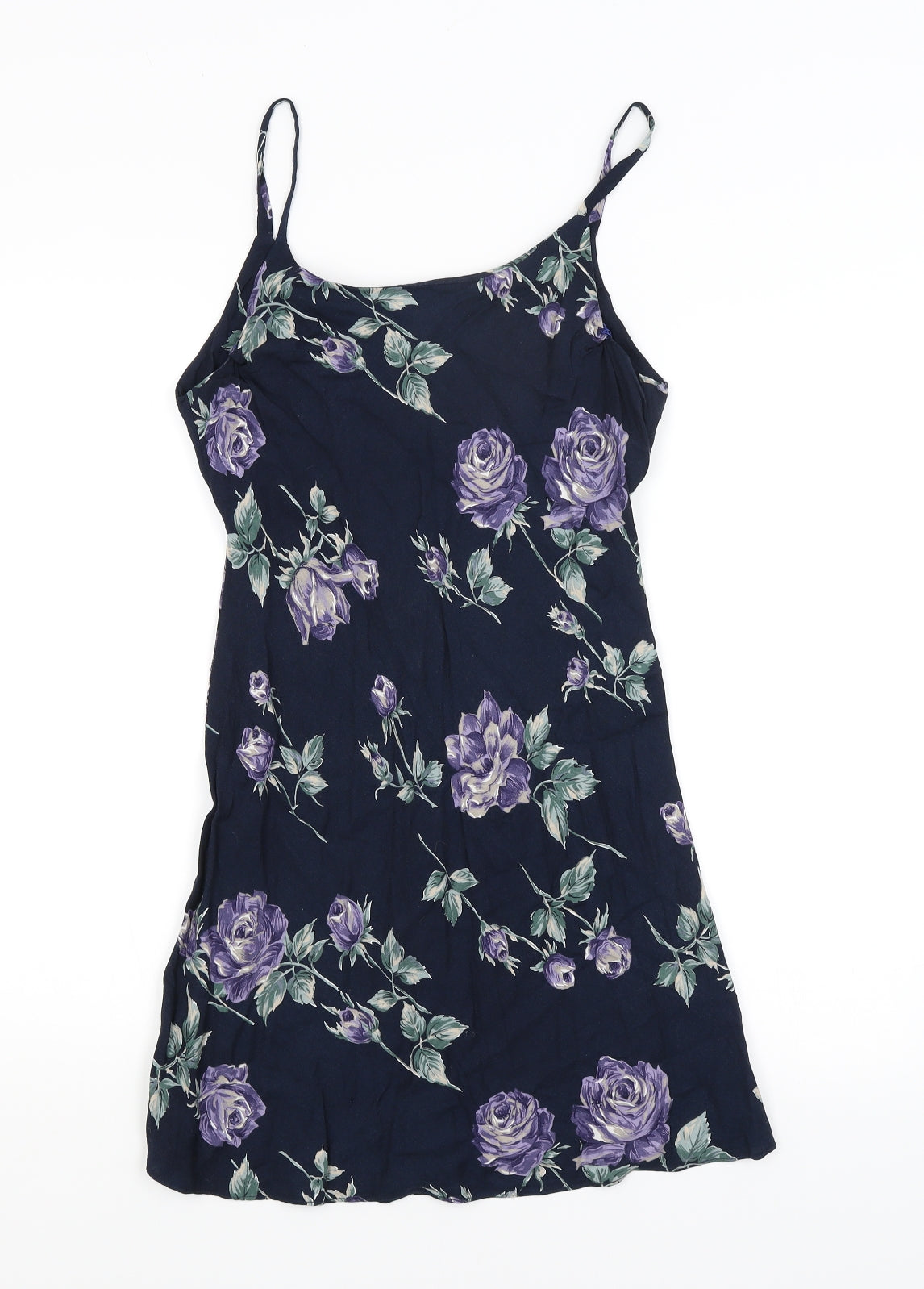 Bay Trading Co Womens Blue Floral  Camisole Tank Size 12