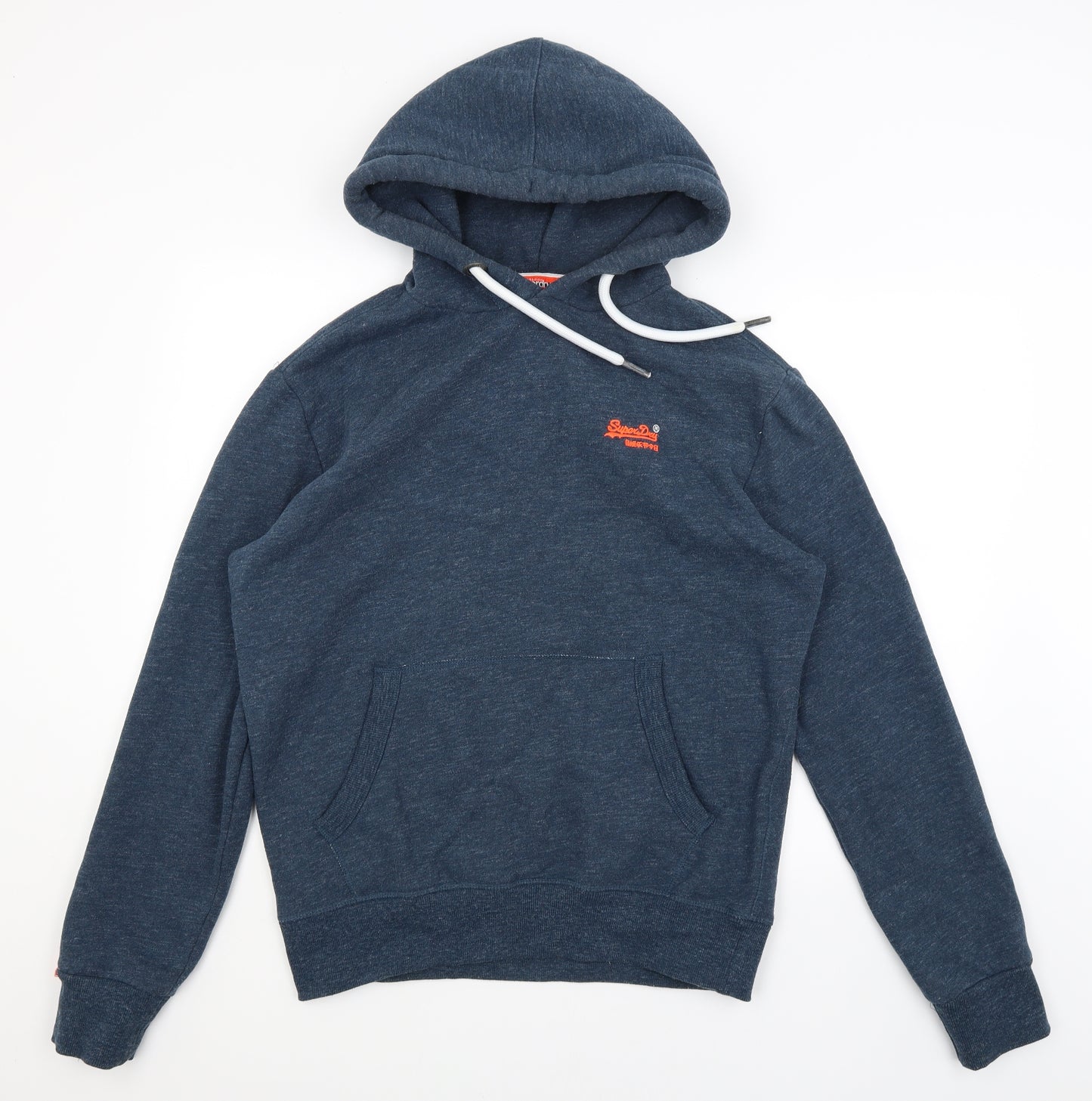 Superdry Mens Blue   Pullover Hoodie Size L