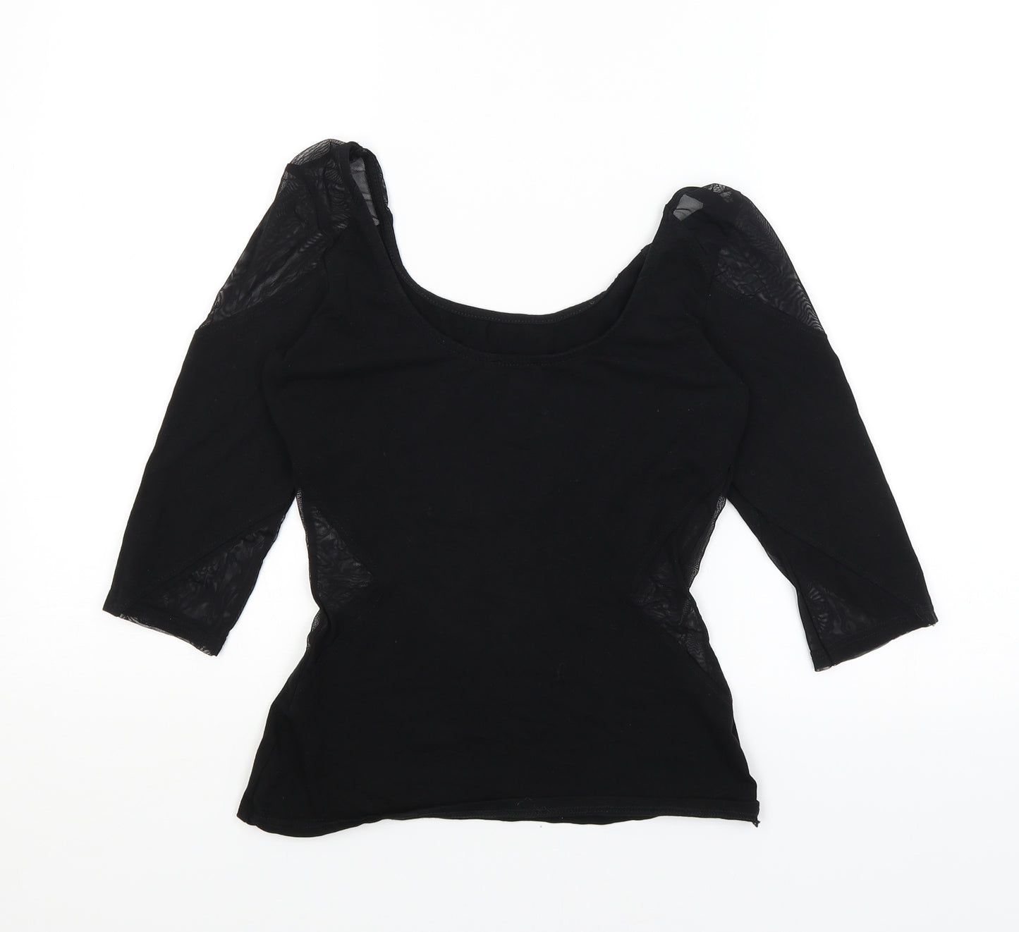 River Island Womens Black   Basic T-Shirt Size 12