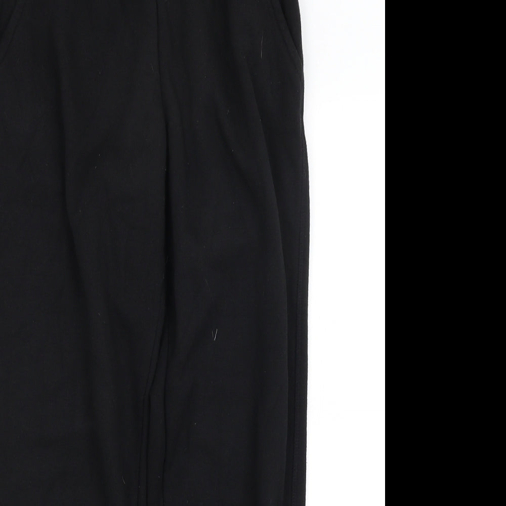 Primark Womens Black   Jogger Trousers Size 4 L24 in