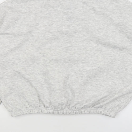 Boohoo Womens Grey   Pullover Jumper Size M