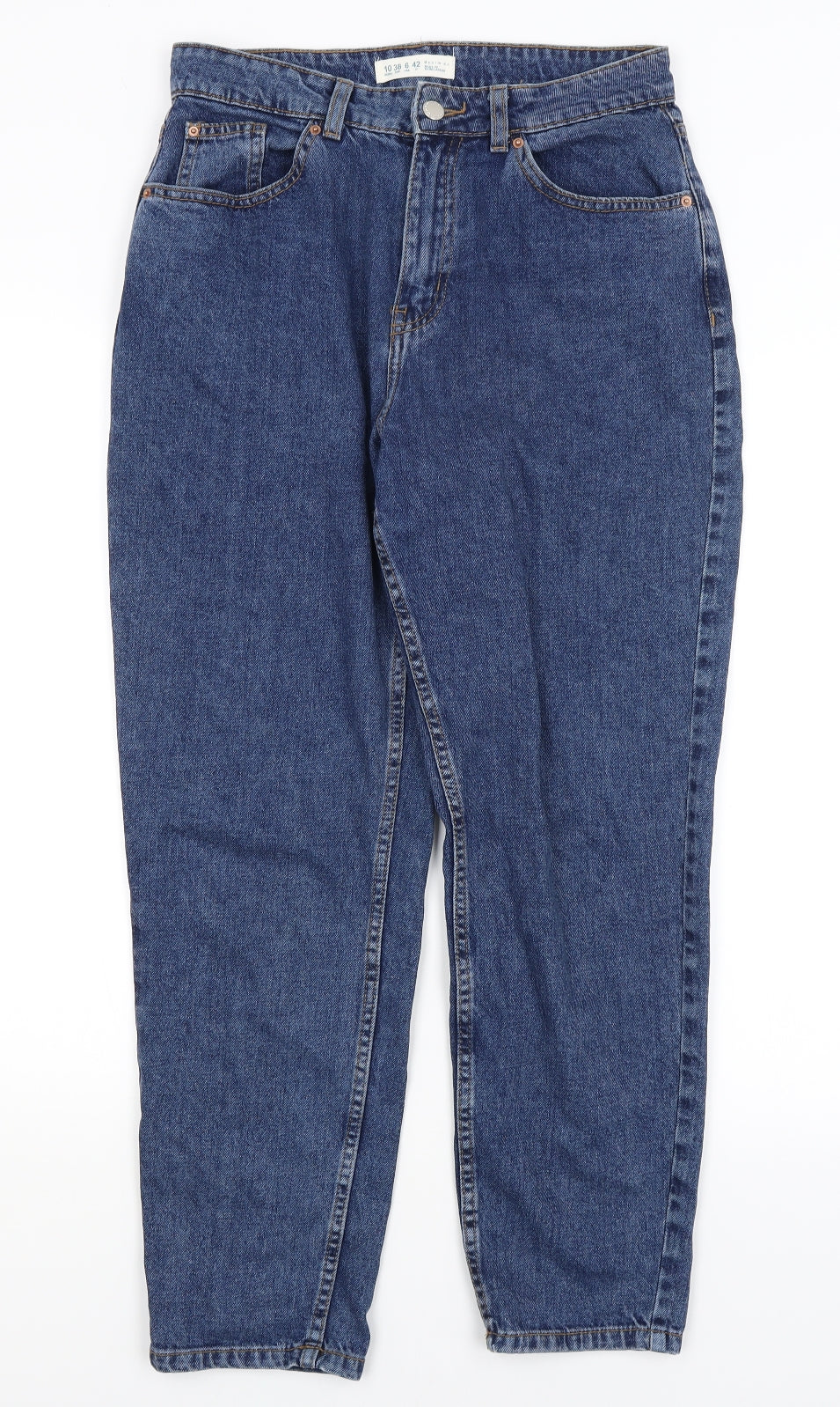Denim Co Womens Blue   Mom Jeans Size 10 L26.5 in