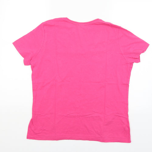 Stedman Womens Pink   Basic T-Shirt Size XL