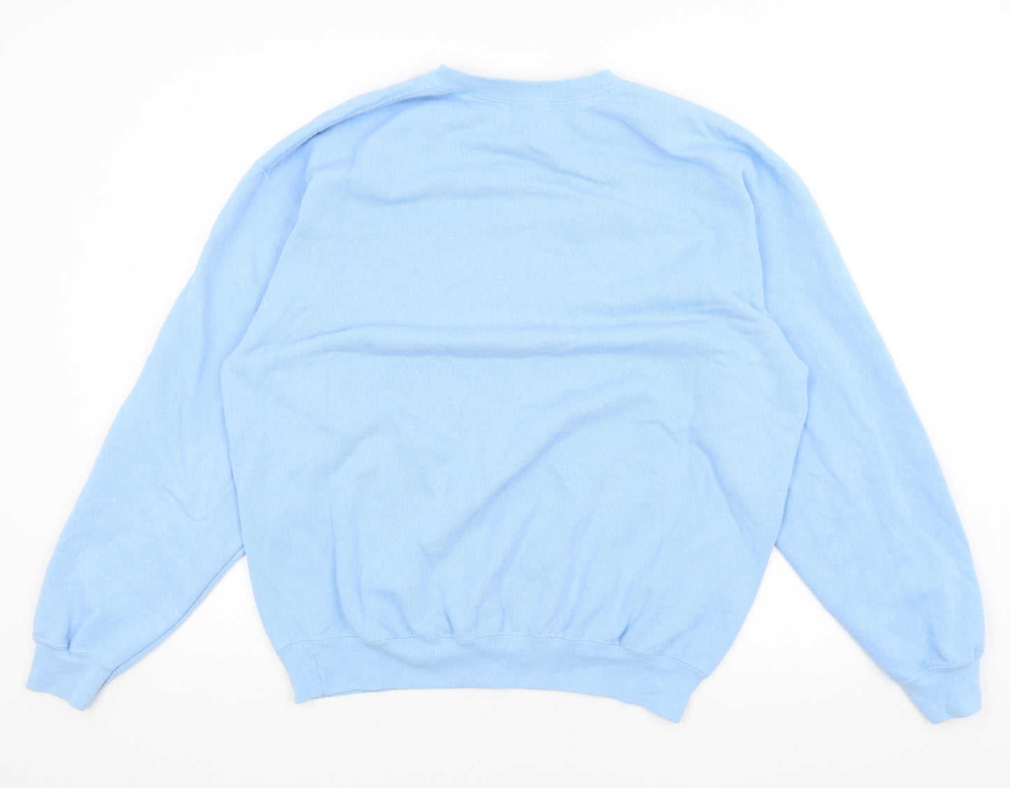 Fruit of the Loom Mens Blue   Pullover Jumper Size XL
