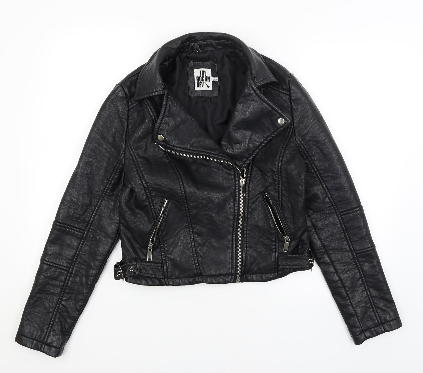 The Rockin Rev Womens Black   Jacket  Size 12