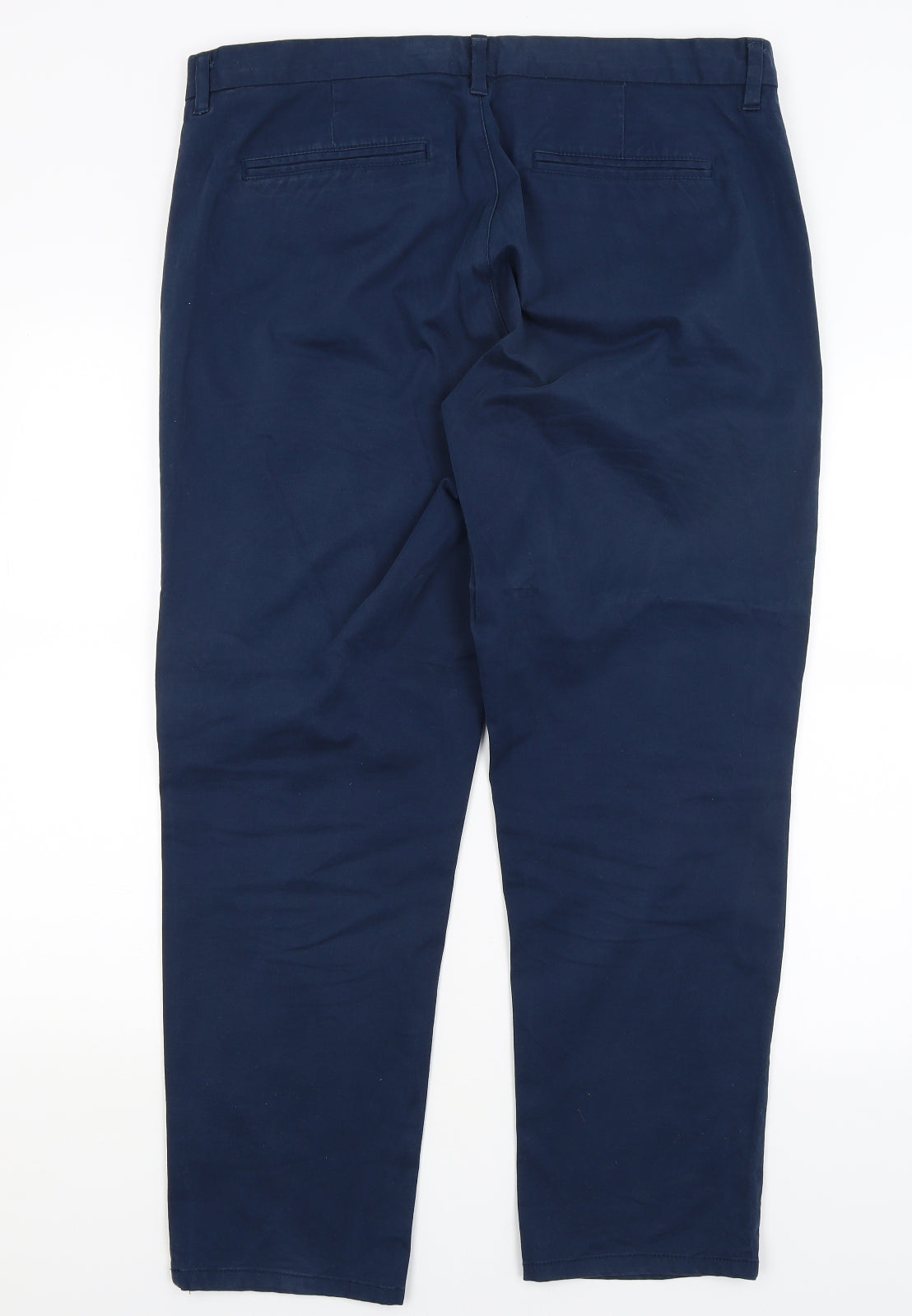 NEXT Mens Blue   Chino Trousers Size 38 in L29 in