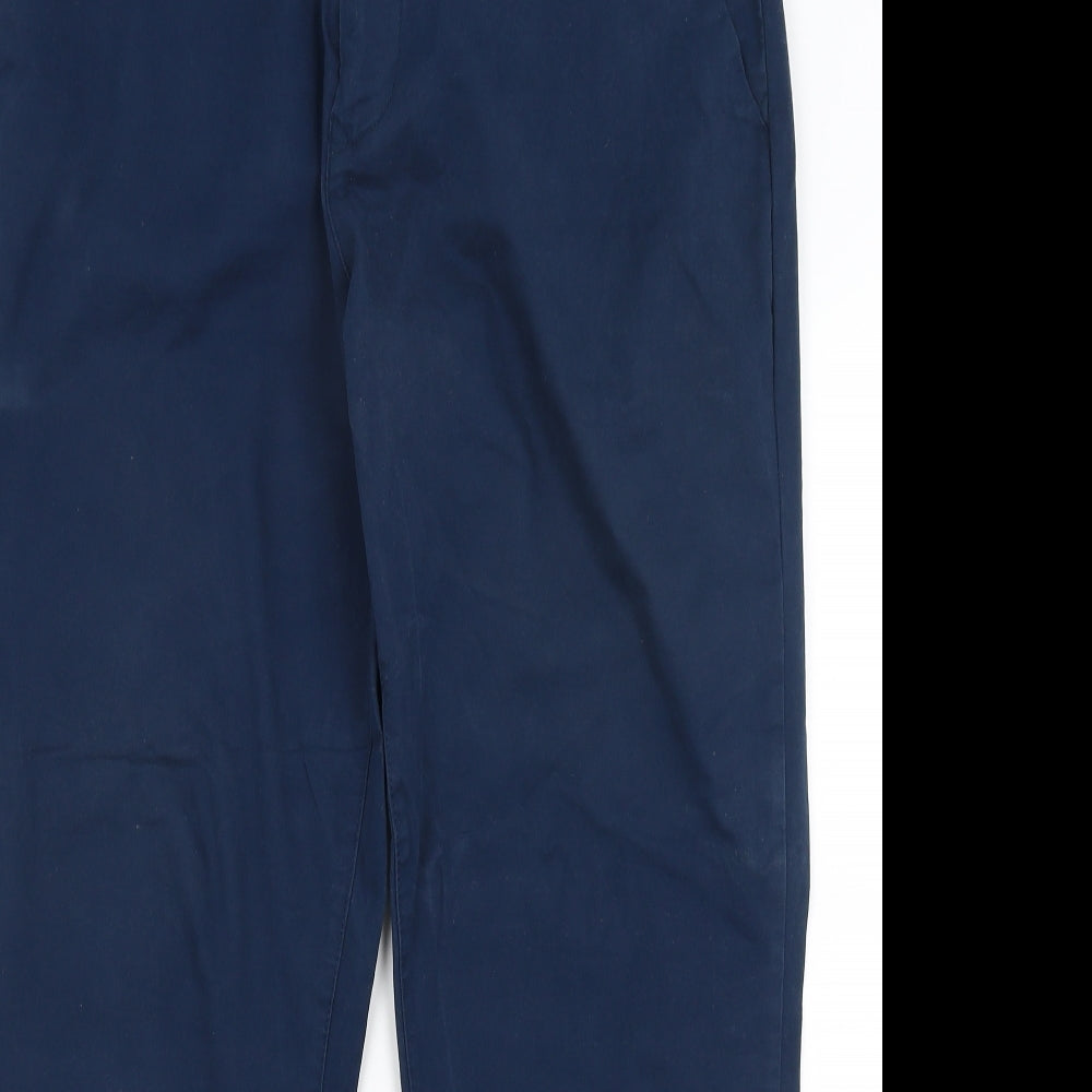 NEXT Mens Blue   Chino Trousers Size 38 in L29 in