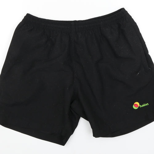 Finden Hales Mens Black   Athletic Shorts Size L