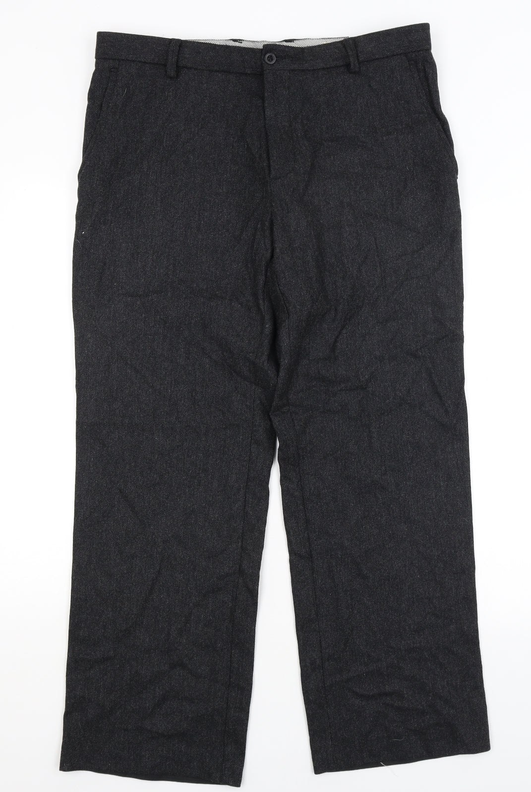 NEXT Mens Grey   Dress Pants Trousers Size 36 in L29 in