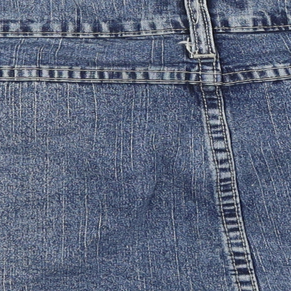 So Funky Womens Blue   Mini Skirt Size 14