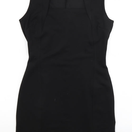 Red Chilli Womens Black   Pencil Dress  Size 12
