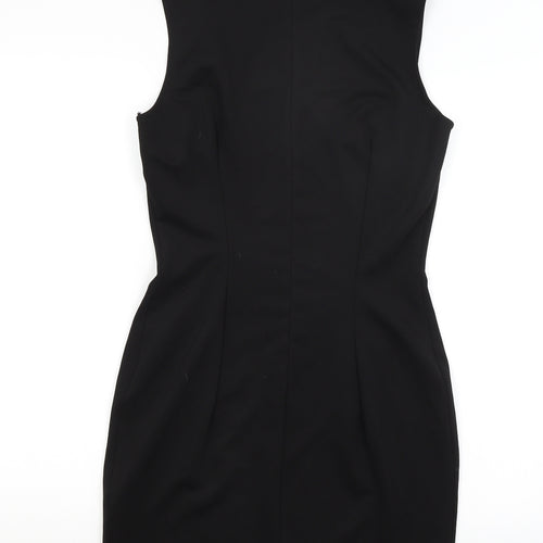 Red Chilli Womens Black   Pencil Dress  Size 12